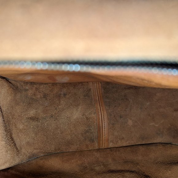 Vintage Coach Standard Courier bag in British Tan - Picture 10 of 11